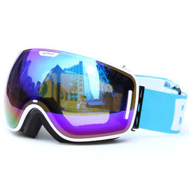 Lunettes de ski reflétées par Unigear d'alpinisme, anti couleur de bleu de lunettes de ski de brouillard fournisseur