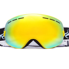 Remplacement rapide reflété de lentille de protection des lunettes UV400 de ski de profil bas fournisseur