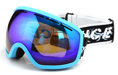 Casque interchangeable rapide d'anti de brouillard de plein visage lunettes de neige compatible fournisseur