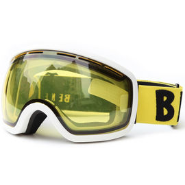 Matériel mou de cadre de Tpu de lunettes de soleil de ski reflété par couleur jaune optiquement précis fournisseur