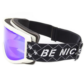 Résistance colorée multi reflétée réglable d'éraflure des lunettes REVO de neige fournisseur
