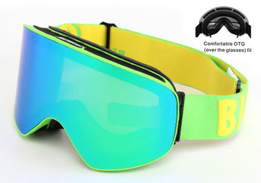 Conception Frameless colorée multi de neige de brouillard interchangeable de lunettes anti- fournisseur