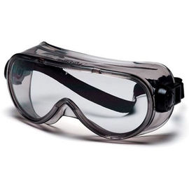 Couleur élégante protectrice UV de noir de preuve de la poussière de lentille d'Eyewear en plastique de sécurité du travail fournisseur