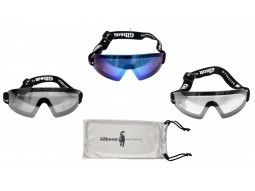 Lunettes professionnelles de jockey de course de chevaux avec le logo de protection d'UVA UVB adapté aux besoins du client fournisseur