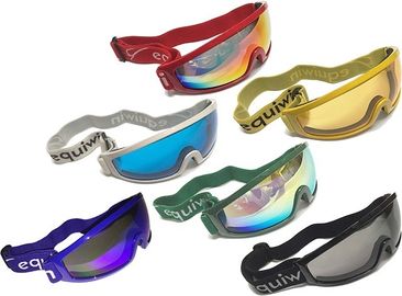 Verres protégeant du vent/de Sandproof cheval de jockey de sport de lunettes avec la sangle réglable fournisseur