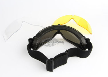 Protection de la couleur UV400 de noir d'Airsoft X800 de verres de sûreté de prescription de PPE fournisseur