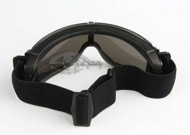 Protection de la couleur UV400 de noir d'Airsoft X800 de verres de sûreté de prescription de PPE fournisseur