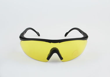 Verres de sûreté reflétés par jaune, flexible durable en verre ultra-violets de protection fournisseur