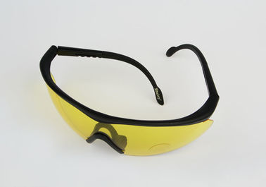 Verres de sûreté reflétés par jaune, flexible durable en verre ultra-violets de protection fournisseur