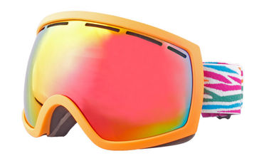 Lunettes de ski reflétées par faible luminosité, moto de sport en plein air de lunettes de ski de profil bas fournisseur