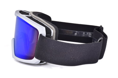 Les lunettes à la mode de ski ont adapté le logo aux besoins du client avec la mousse molle à haute densité de visage de couche triple fournisseur