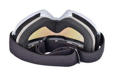 Les lunettes à la mode de ski ont adapté le logo aux besoins du client avec la mousse molle à haute densité de visage de couche triple fournisseur