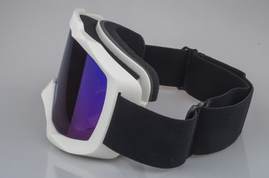 Protection UV de conception de ski de lunettes d'anti de glissement de courroie cadre élevé sphérique de dureté fournisseur