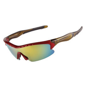 Verres à la mode de lunettes de sport, résistance à l'impact de haute résistance de recyclage de lunettes de soleil fournisseur