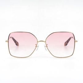 Lunettes de soleil formées par Pentagone élégantes en métal de femmes de lunettes de soleil de mode de vie de dames faites sur commande fournisseur