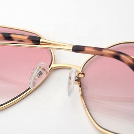Lunettes de soleil formées par Pentagone élégantes en métal de femmes de lunettes de soleil de mode de vie de dames faites sur commande fournisseur