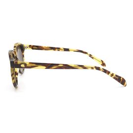Les lunettes de soleil d'acétate de tortue polarisées par lunettes de soleil rondes de mode pour l'oeil se protègent fournisseur