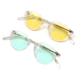 Taille adaptée aux besoins du client par lunettes de soleil claires d'acétate de mode pour Madame Traveling fournisseur