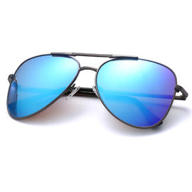 Façonnez les lunettes de soleil de mode de vie polorized par métal surdimensionné pour extérieur fournisseur