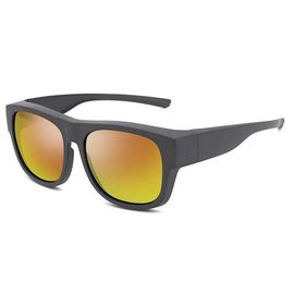 Lunettes de soleil polarisées de mode de vie avec les lunettes de soleil UV de cadre de polycarbonate de protection de 100% fournisseur