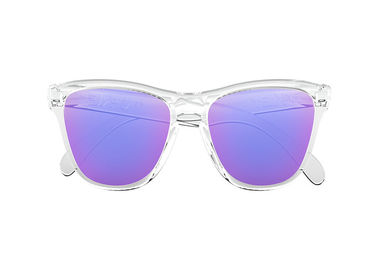 Matériel résistant de cadre de texture de la jeunesse de lunettes de soleil d'effort multiple flexible de couleur fournisseur