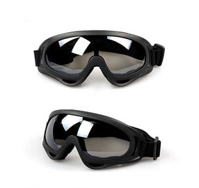 Anti lunettes protégeant du vent UV de moto de logo en verre faits sur commande de motocyclette fournisseur