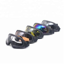 Anti lunettes de motocross de brouillard, verres protégeant du vent de moto pour l'emballage fournisseur
