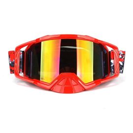 Anti lunettes faites sur commande UV de motocross, lunettes d'Off Road pour conduire/ski fournisseur