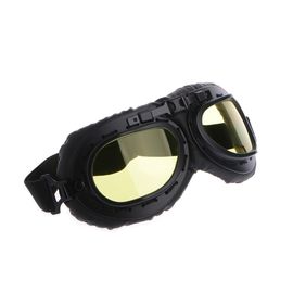 Vitesse protectrice Gafas de lunettes de casque de moto de cru de pilote en verre mous de motard fournisseur