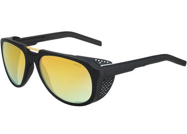 Anti couleur adaptée aux besoins du client réfléchie de lentille de forme de lunettes de soleil modernes d'alpinisme fournisseur