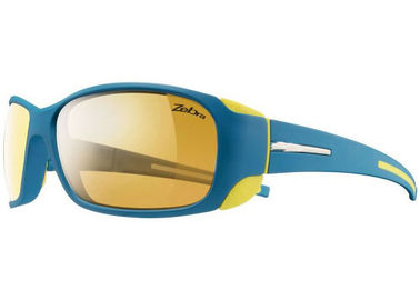 Verres élégants de vélo de montagne de cadre en plastique, lunettes de soleil d'alpinisme colorées fournisseur