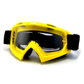 Cadre multiple de la couleur TPU de lunettes de motocross de résistance d'éraflure optiquement précis fournisseur