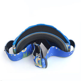 Protection confortable des lunettes UV400 de motocross avec l'anti courroie de silicone de glissement fournisseur