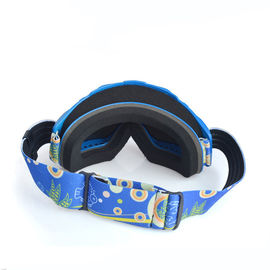 Protection confortable des lunettes UV400 de motocross avec l'anti courroie de silicone de glissement fournisseur