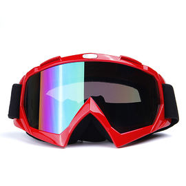 Les lunettes faites sur commande durables de motocross pèsent la couleur de Customzied d'éclat réduite par 120g fournisseur