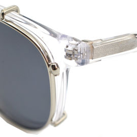 Agrafe matérielle de cadre d'Acetete de lunettes de soleil à la mode de mode de vie sur le style fournisseur