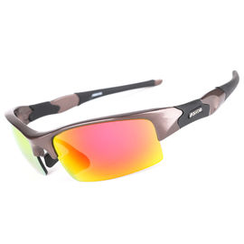 Interchangeble a polarisé la rigidité élevée de lunettes de soleil pour des sports en plein air fournisseur