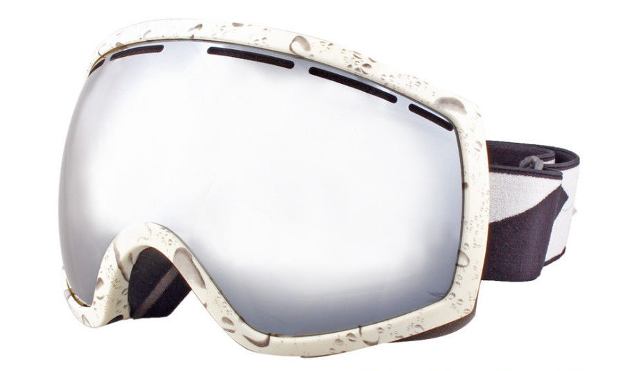 Lunettes de ski reflétées par faible luminosité, moto de sport en plein air de lunettes de ski de profil bas fournisseur