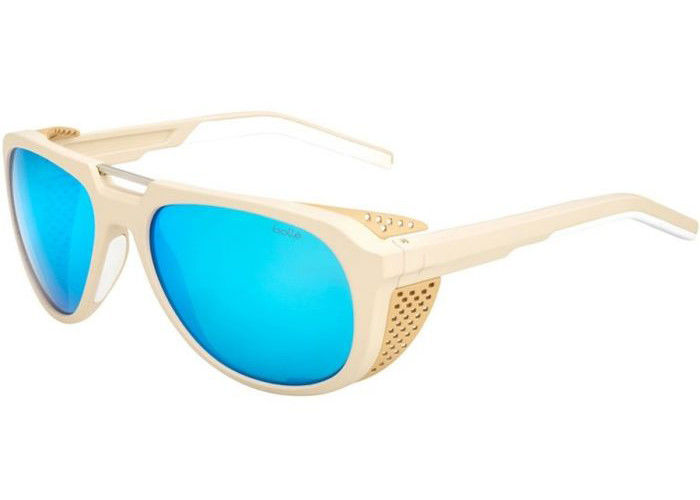 Anti couleur adaptée aux besoins du client réfléchie de lentille de forme de lunettes de soleil modernes d'alpinisme fournisseur
